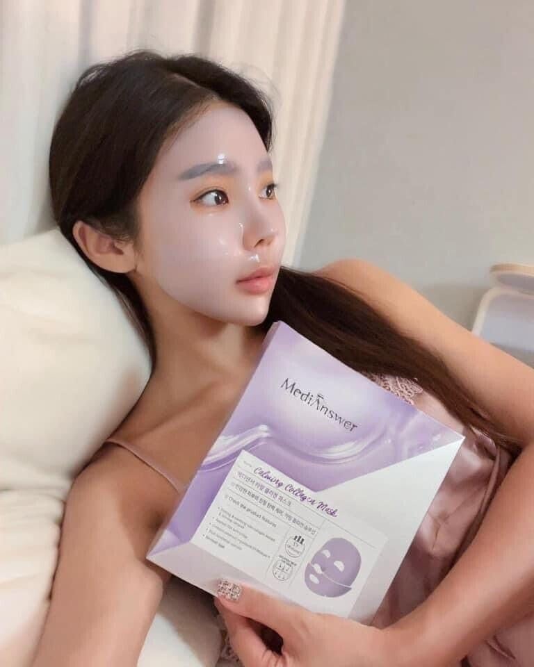 Amazon.com : MediAnswer Calming Collagen Mask 83% Pure French